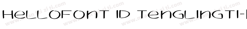 HelloFont ID TengLingTi字体转换